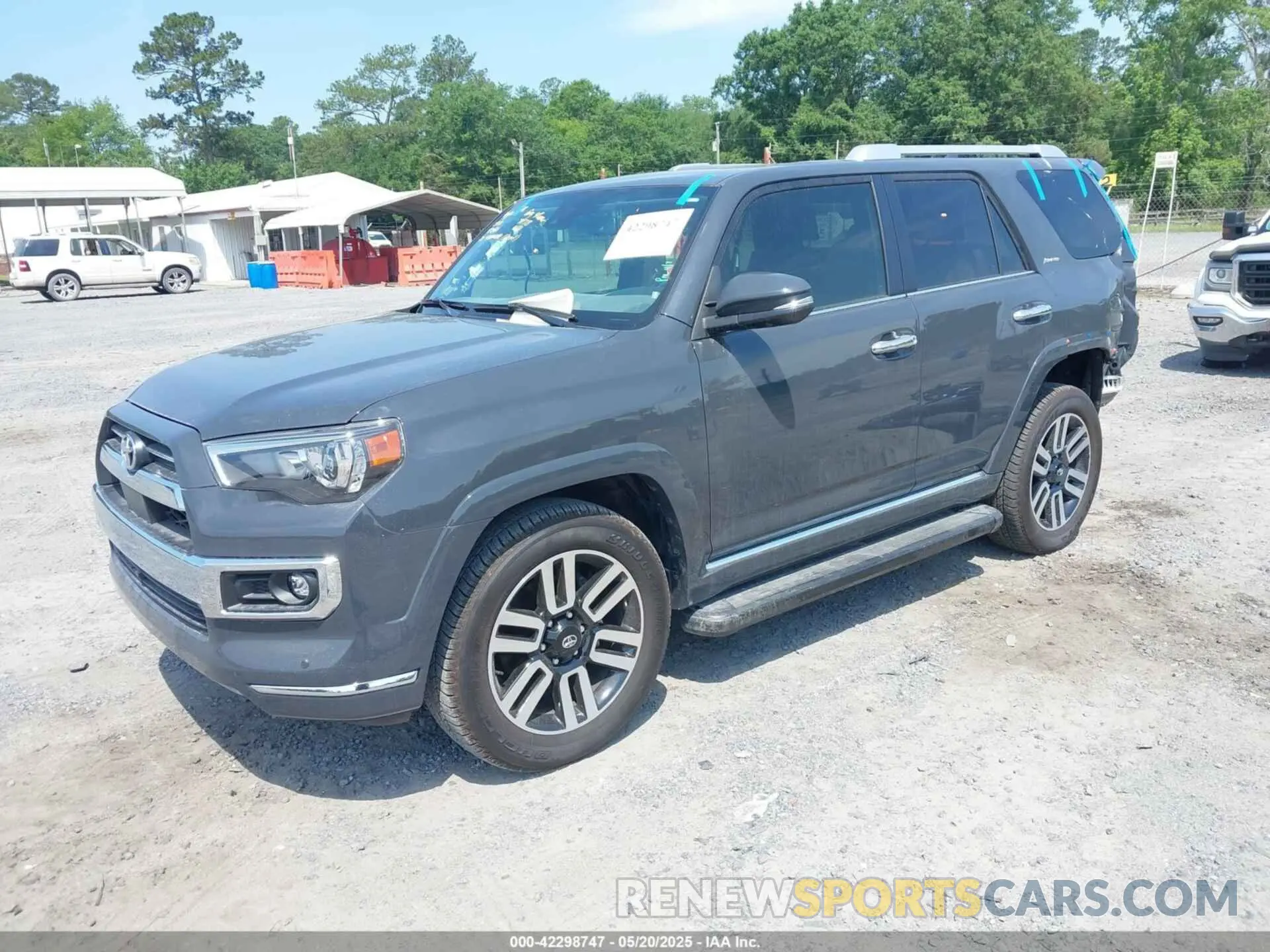 2 Photograph of a damaged car JTEDU5JR9R5306609 TOYOTA 4RUNNER 2024