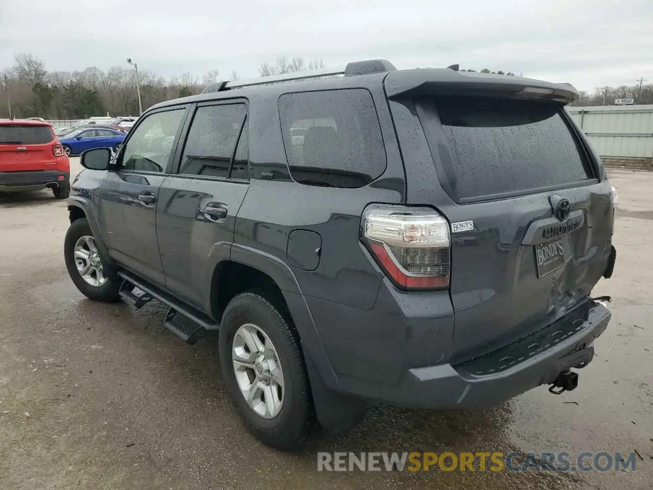 2 Photograph of a damaged car JTEEU5JR1R5314997 TOYOTA 4RUNNER 2024