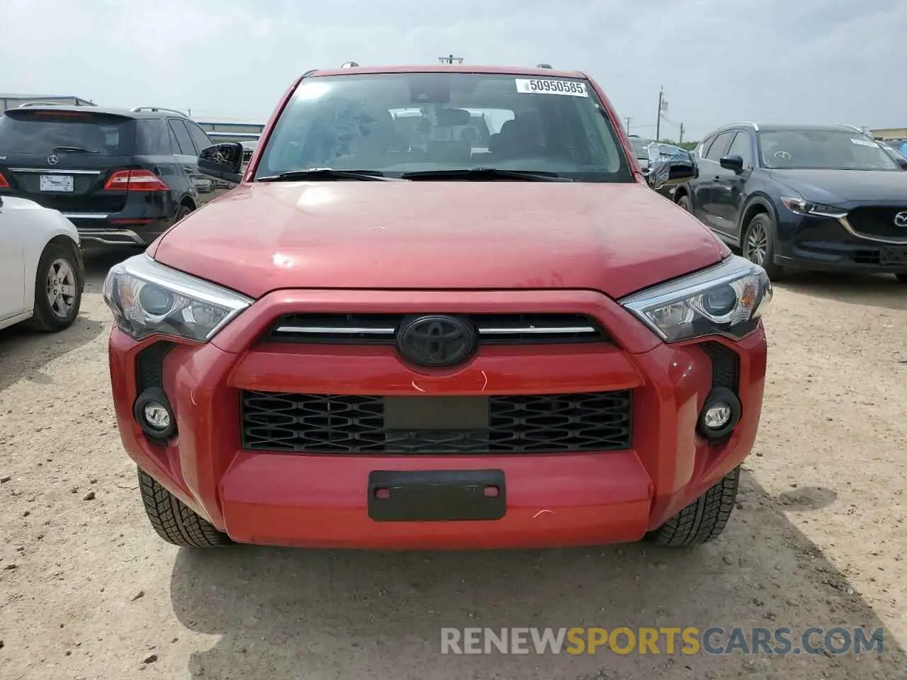 5 Photograph of a damaged car JTEEU5JR2R5308853 TOYOTA 4RUNNER 2024