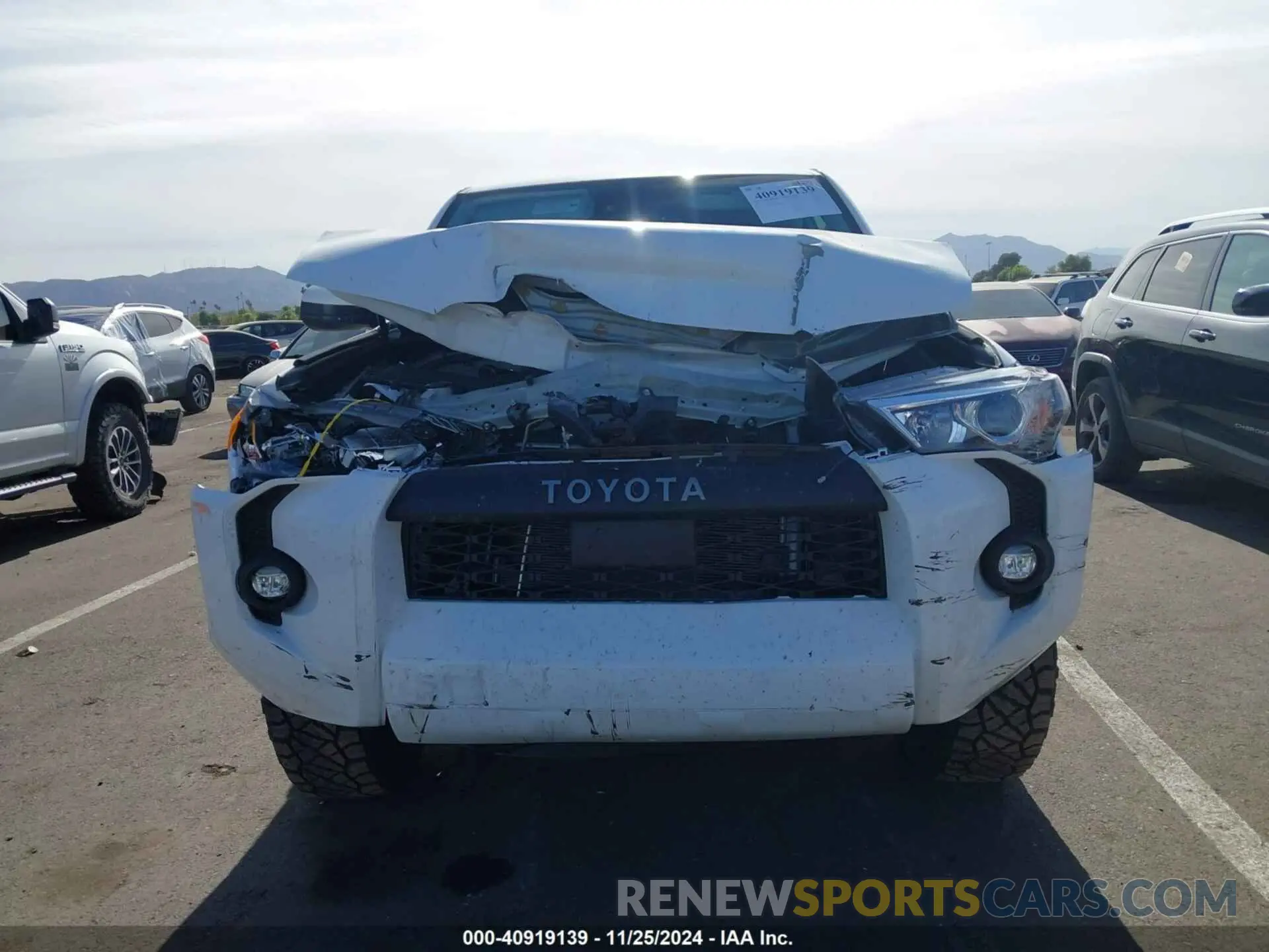 6 Photograph of a damaged car JTEEU5JR7R5313496 TOYOTA 4RUNNER 2024