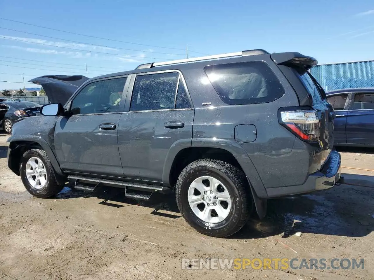 2 Photograph of a damaged car JTEFU5JR3R5310146 TOYOTA 4RUNNER 2024