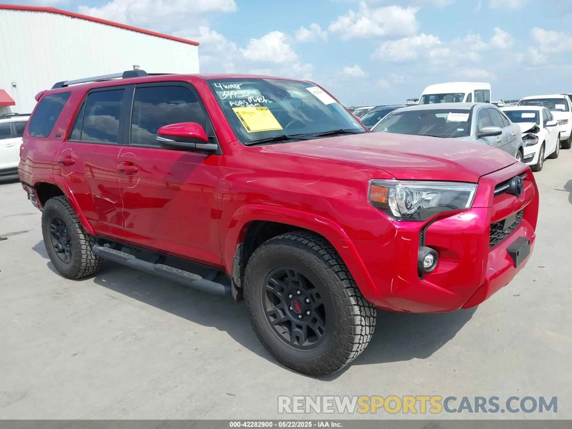 1 Photograph of a damaged car JTEFU5JR4R5305764 TOYOTA 4RUNNER 2024