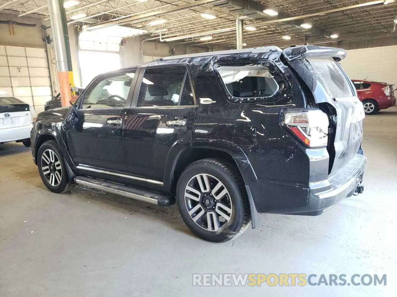 2 Photograph of a damaged car JTEKU5JR0R6277969 TOYOTA 4RUNNER 2024
