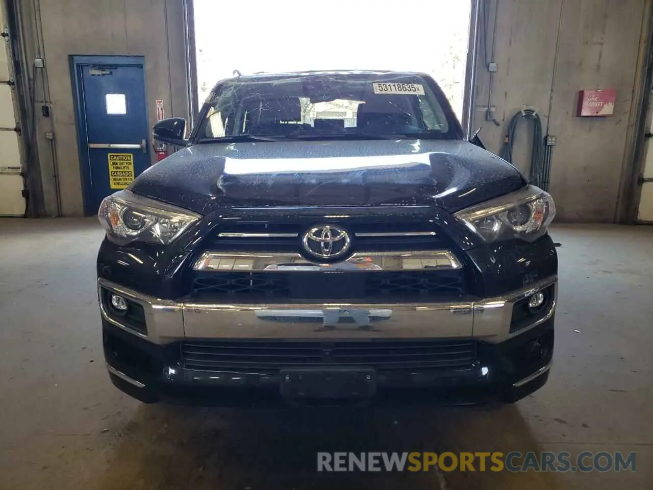 5 Photograph of a damaged car JTEKU5JR0R6277969 TOYOTA 4RUNNER 2024