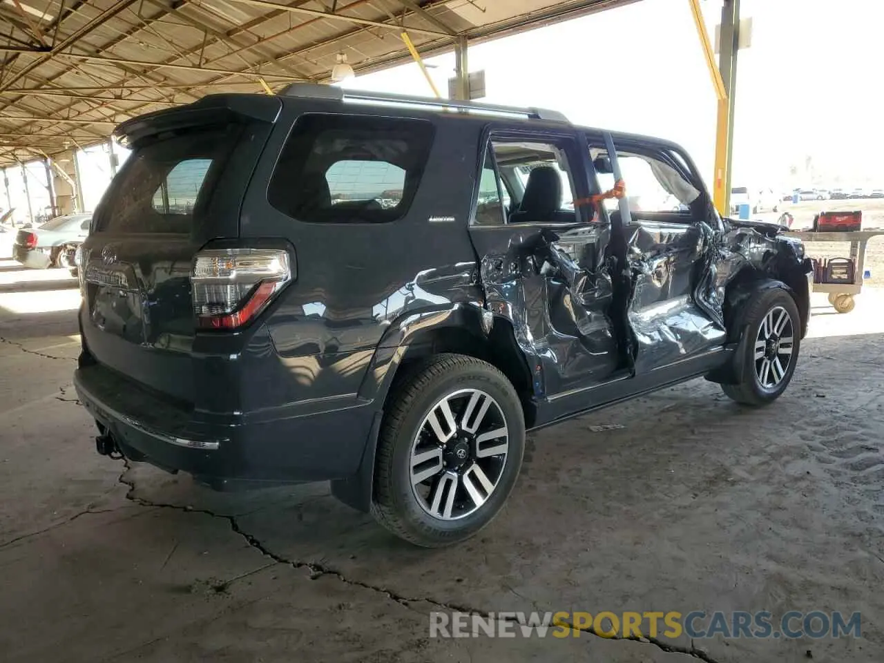 3 Photograph of a damaged car JTEKU5JR2R6259196 TOYOTA 4RUNNER 2024