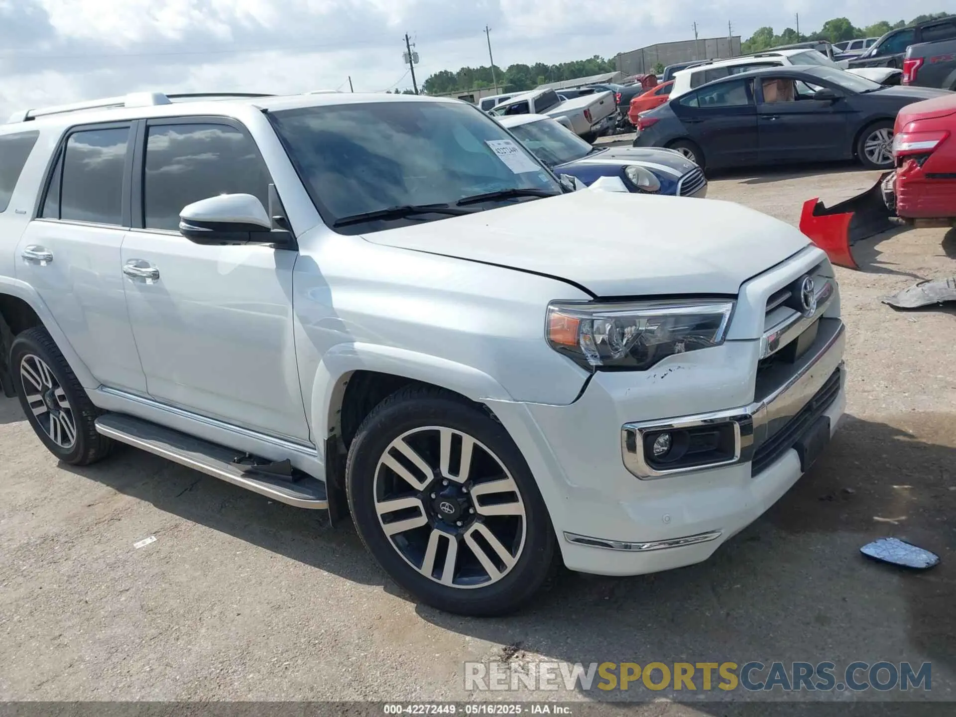 1 Photograph of a damaged car JTEKU5JR2R6303259 TOYOTA 4RUNNER 2024