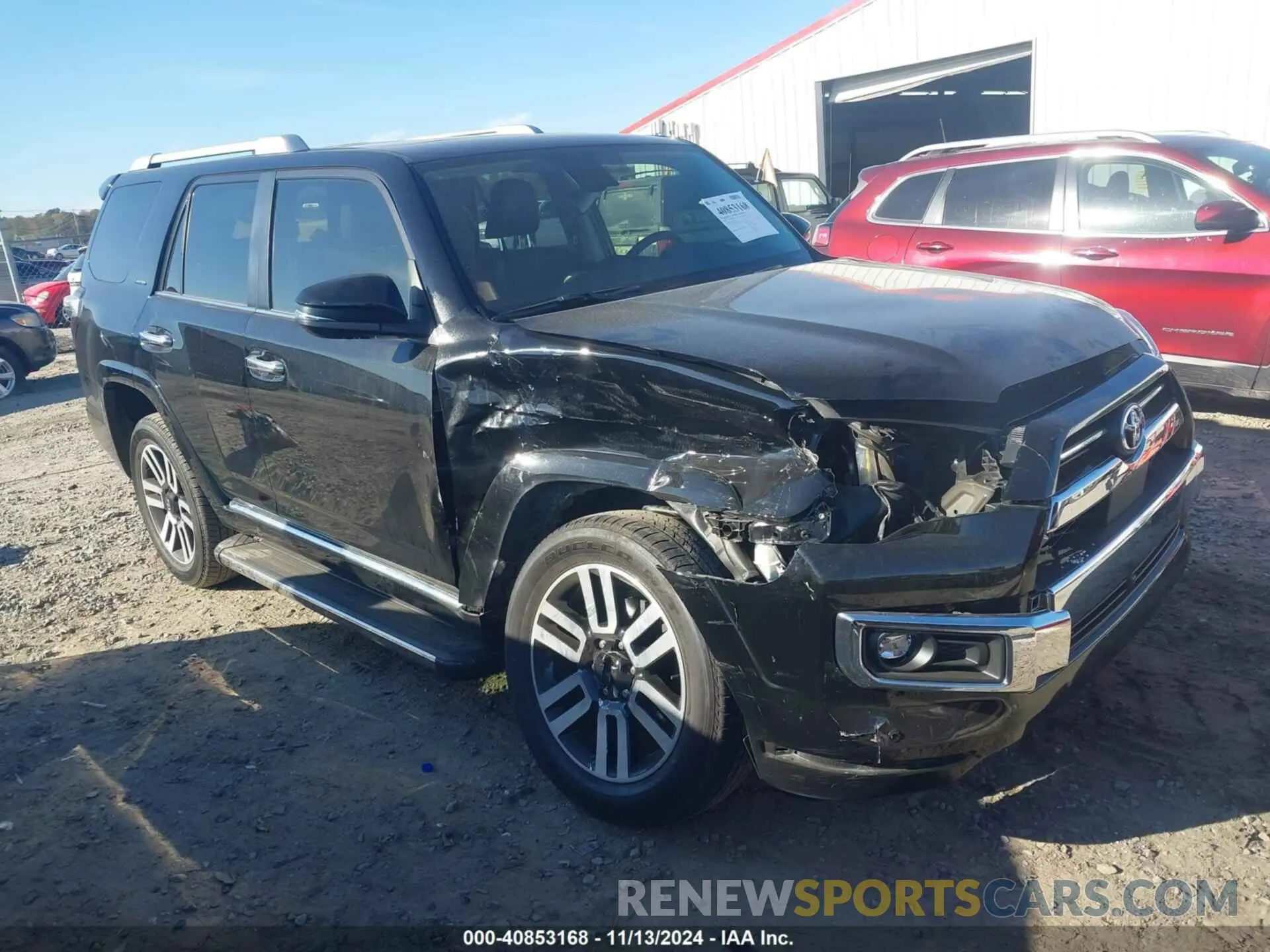 1 Photograph of a damaged car JTEKU5JR4R6265372 TOYOTA 4RUNNER 2024