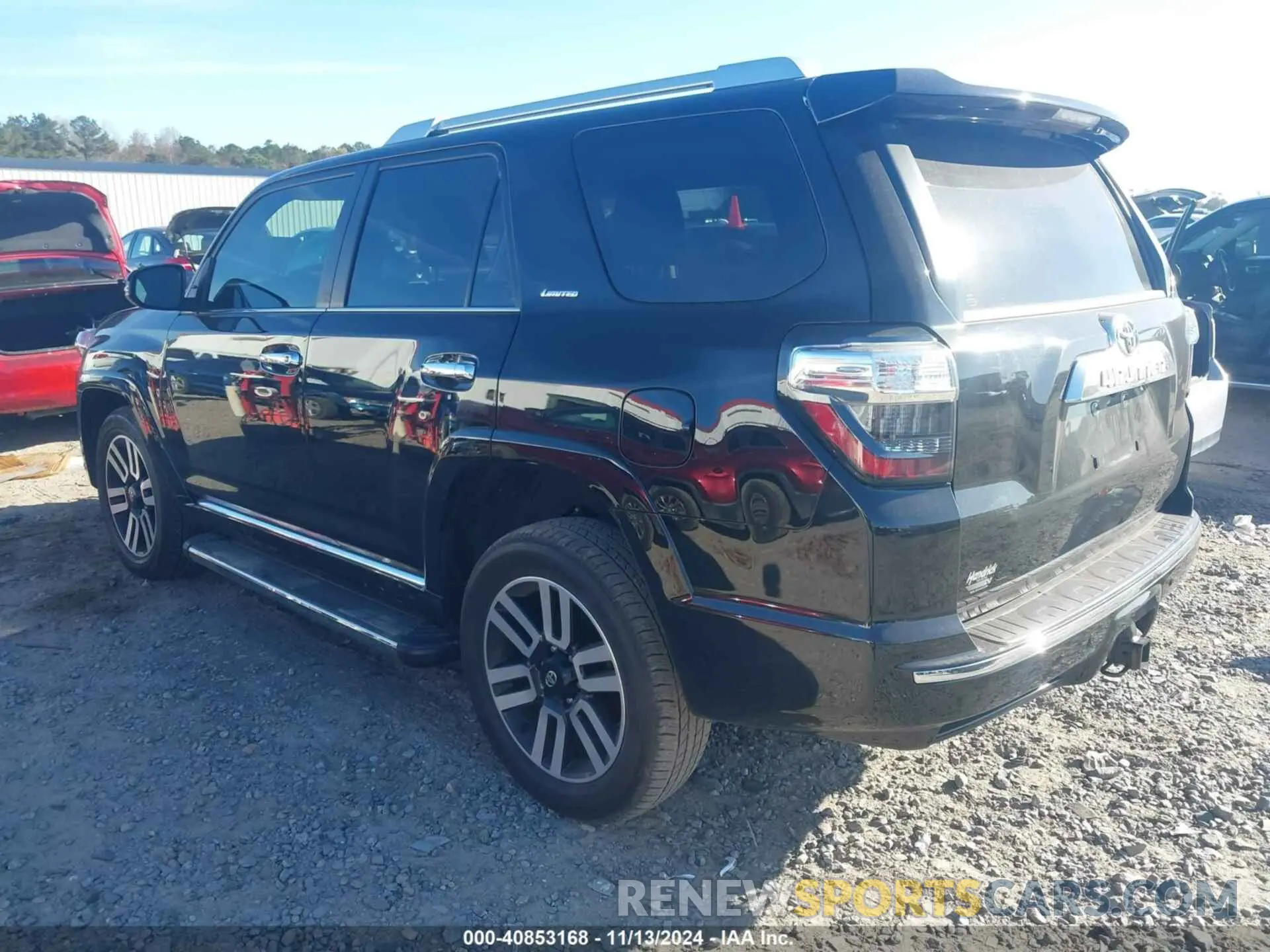3 Photograph of a damaged car JTEKU5JR4R6265372 TOYOTA 4RUNNER 2024