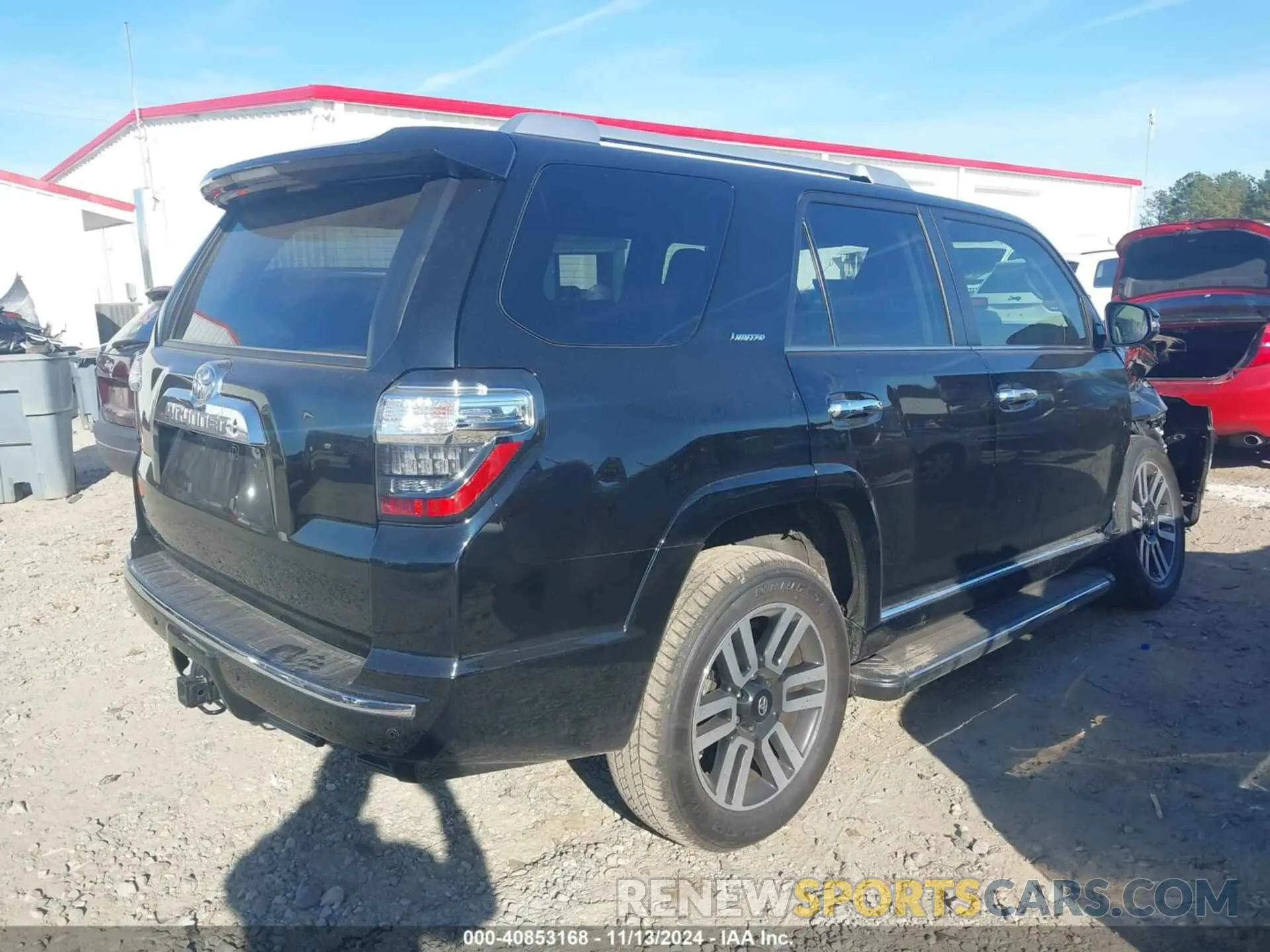 4 Photograph of a damaged car JTEKU5JR4R6265372 TOYOTA 4RUNNER 2024