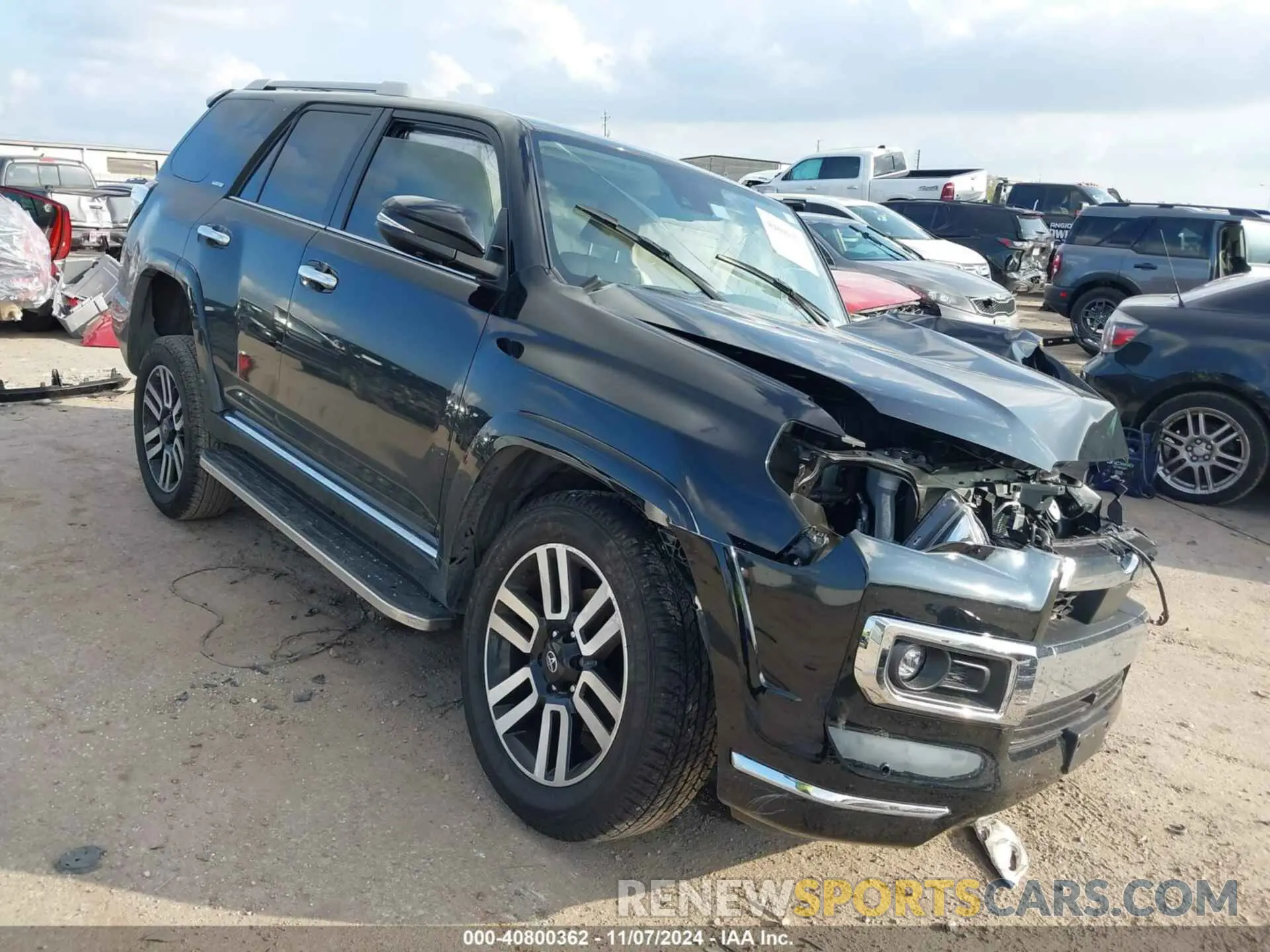 1 Photograph of a damaged car JTEKU5JR5R6242439 TOYOTA 4RUNNER 2024