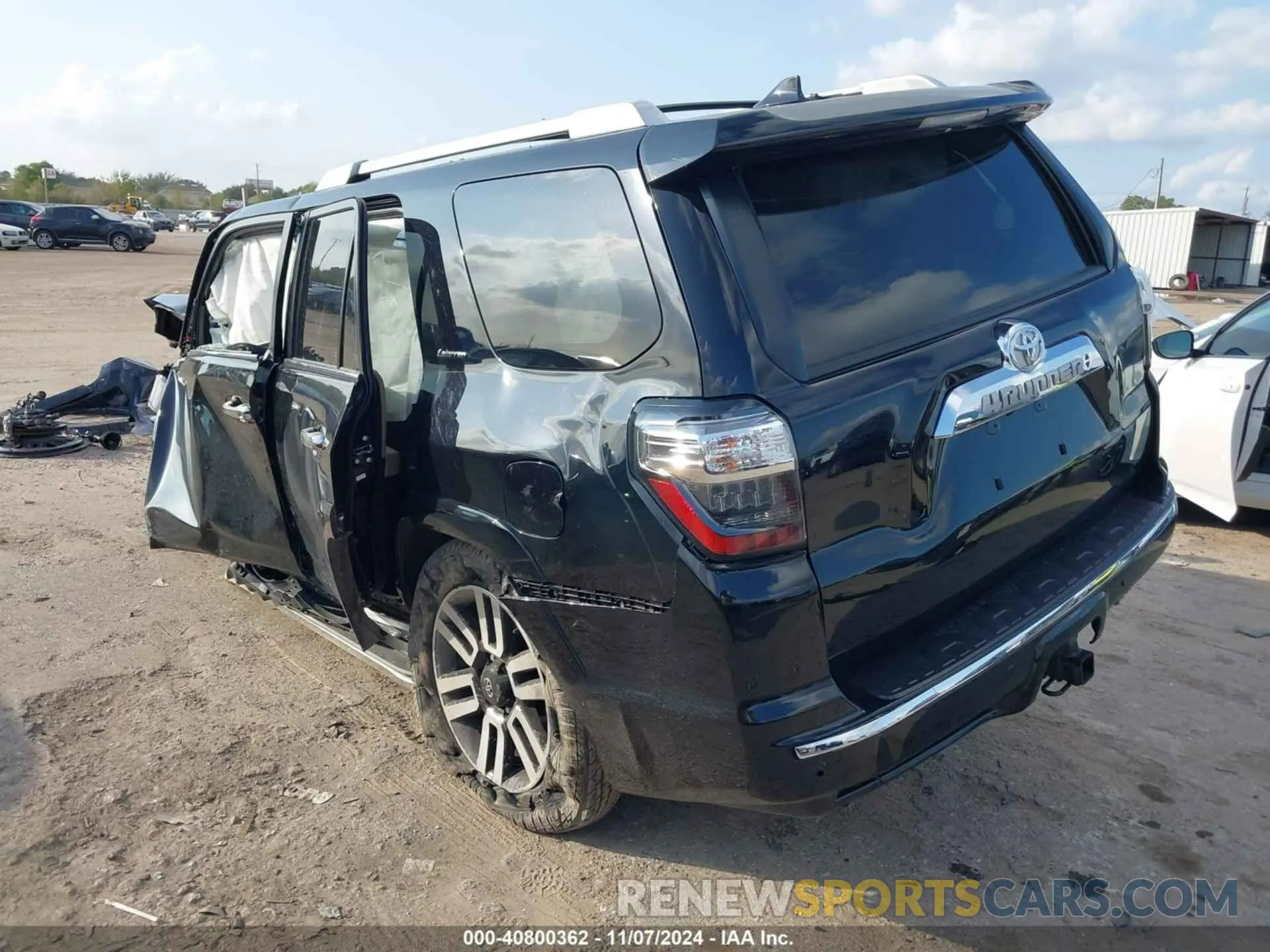3 Photograph of a damaged car JTEKU5JR5R6242439 TOYOTA 4RUNNER 2024