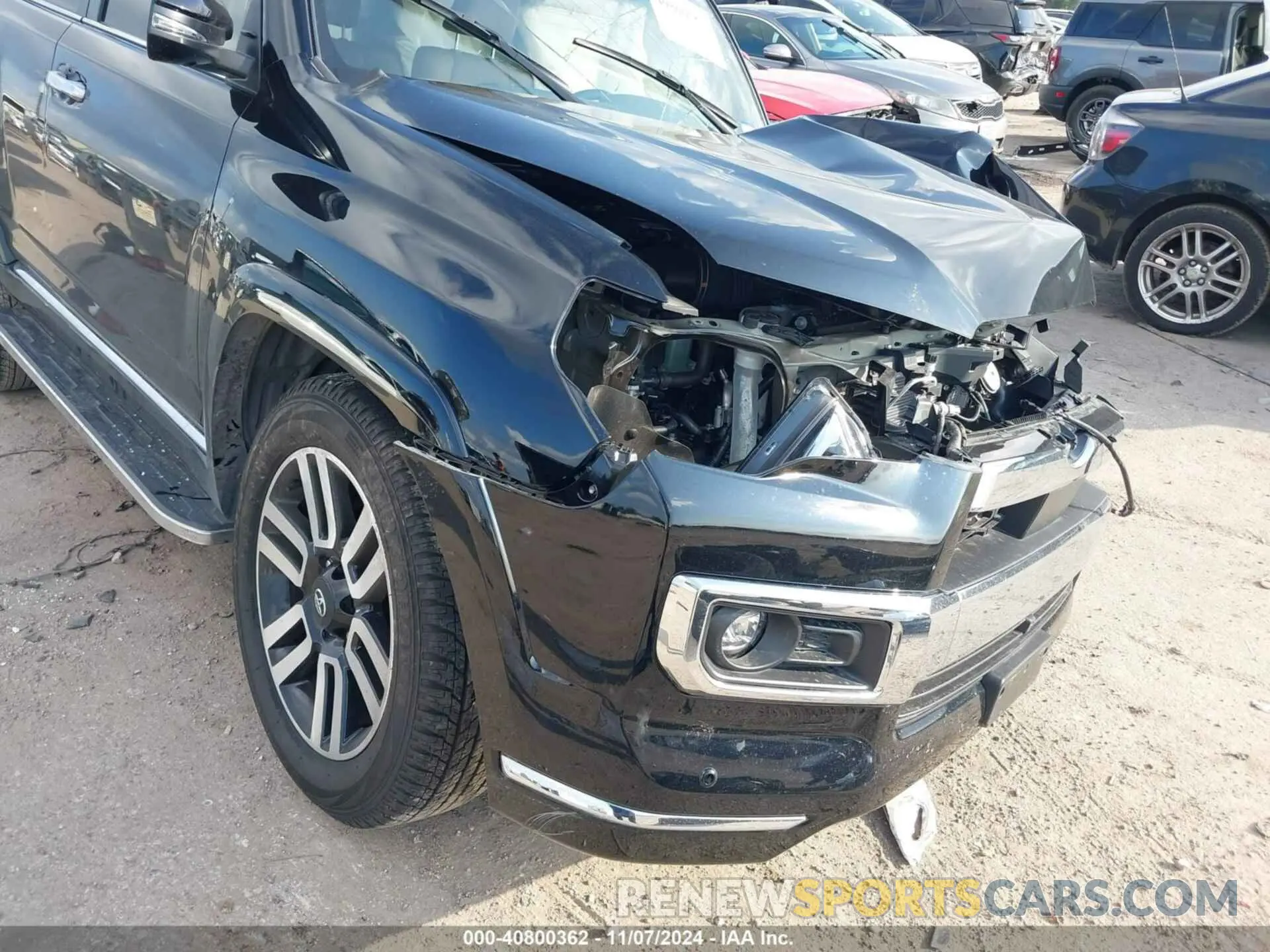 6 Photograph of a damaged car JTEKU5JR5R6242439 TOYOTA 4RUNNER 2024