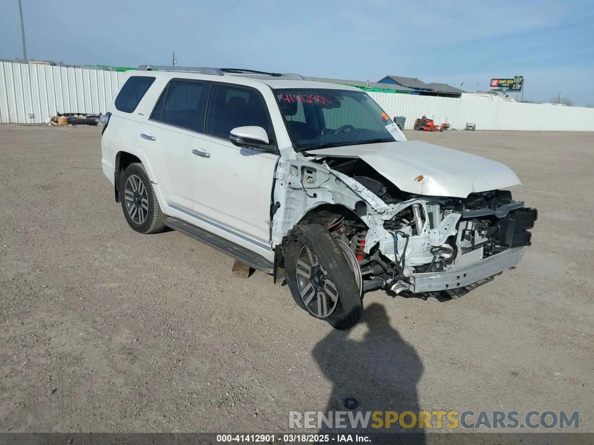 1 Photograph of a damaged car JTEKU5JR5R6243512 TOYOTA 4RUNNER 2024