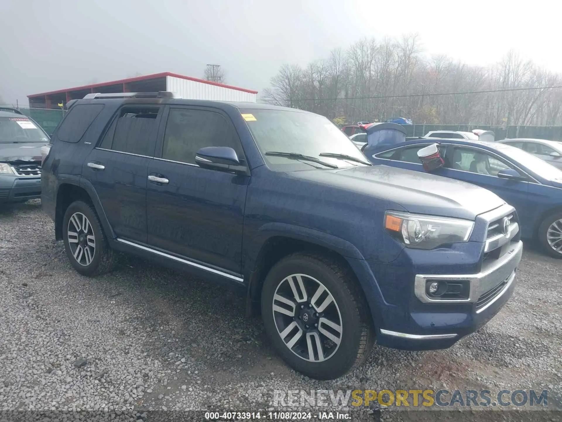 1 Photograph of a damaged car JTEKU5JR7R6241292 TOYOTA 4RUNNER 2024