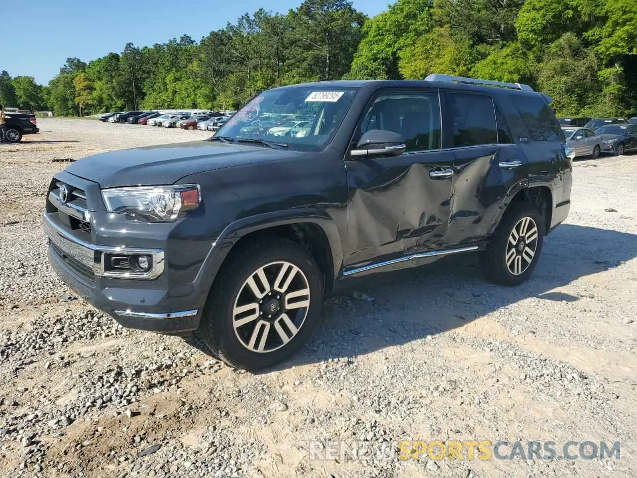 1 Photograph of a damaged car JTEKU5JR7R6293442 TOYOTA 4RUNNER 2024