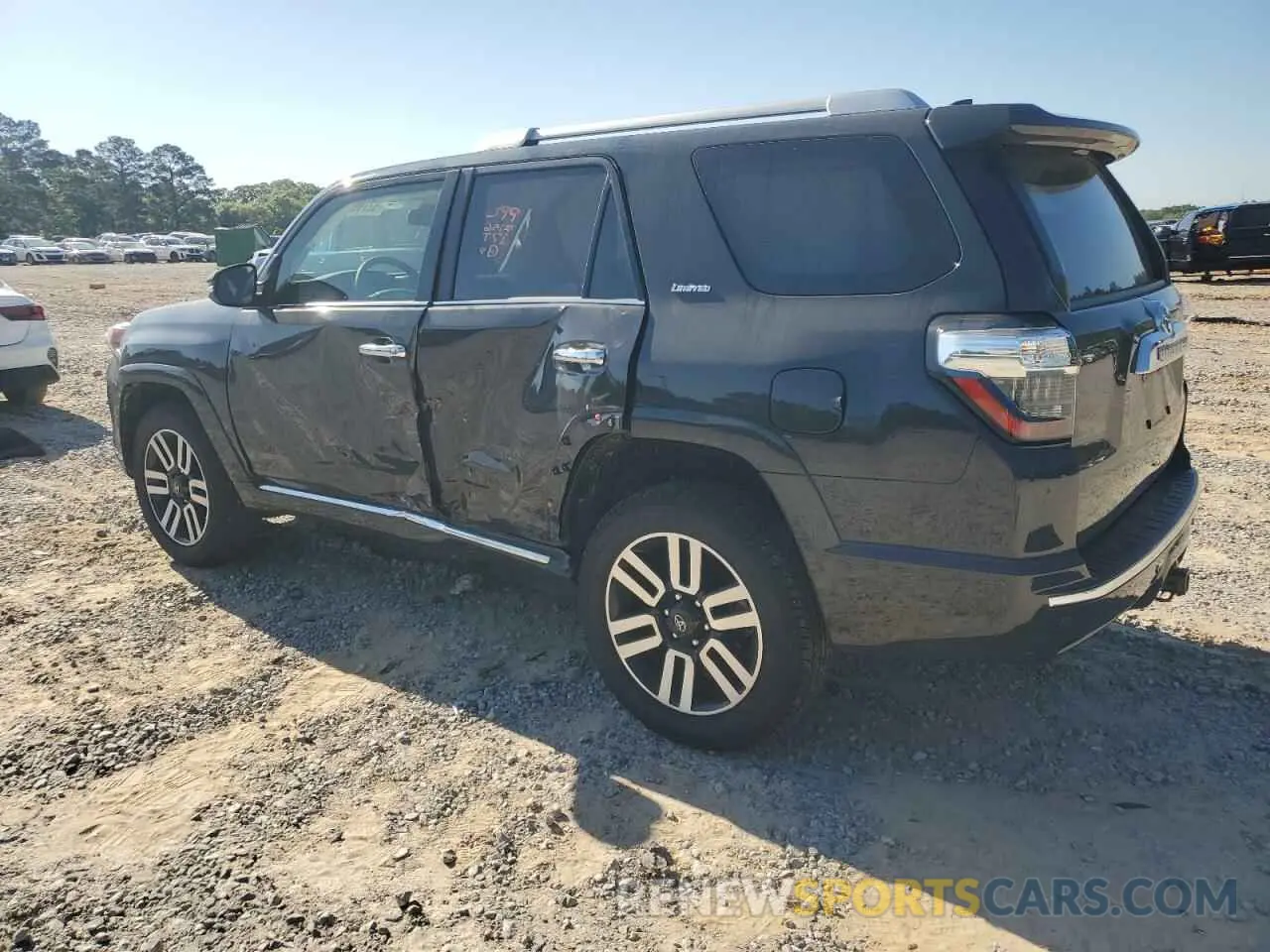2 Photograph of a damaged car JTEKU5JR7R6293442 TOYOTA 4RUNNER 2024