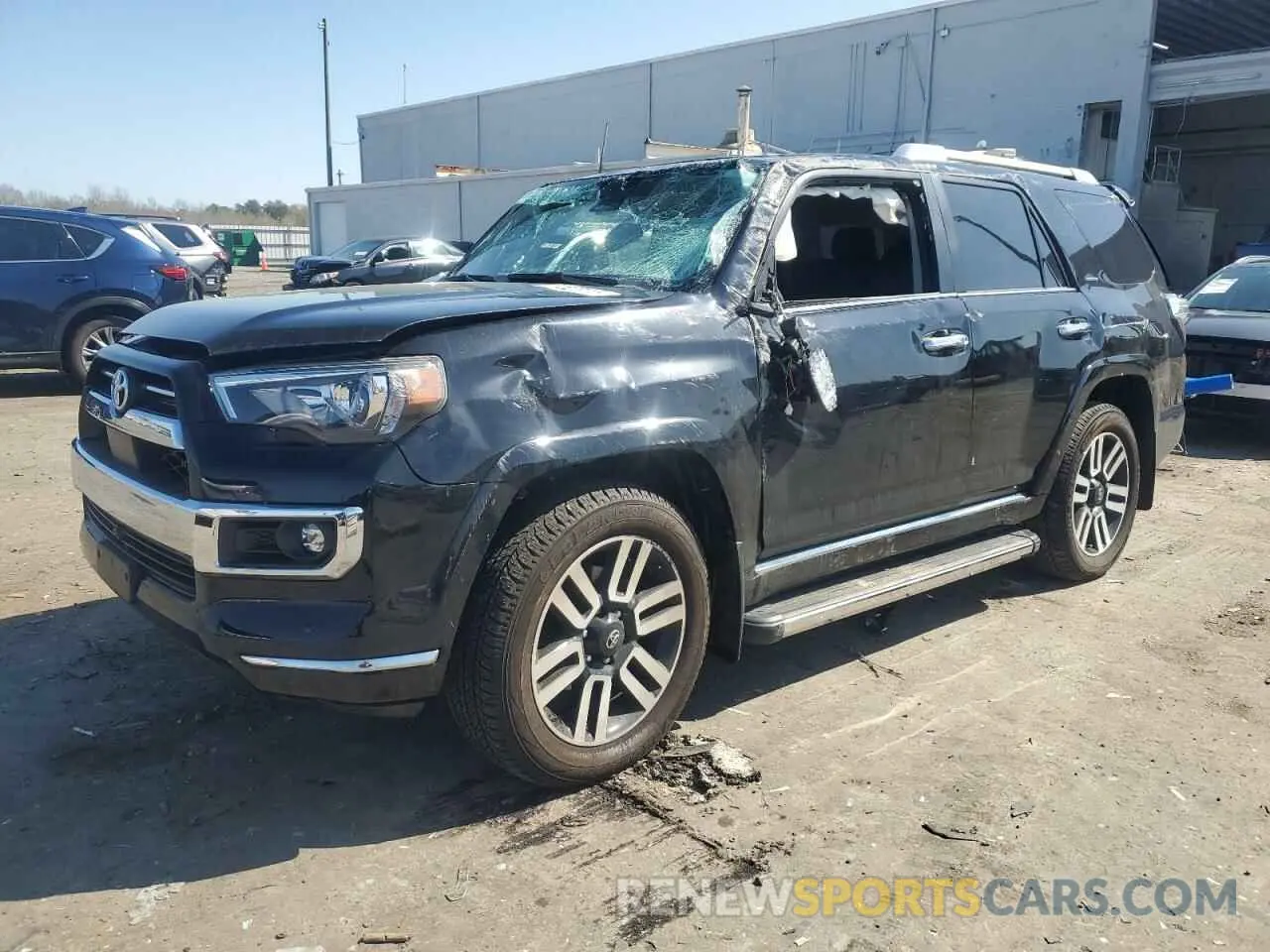 1 Photograph of a damaged car JTEKU5JR8R6220970 TOYOTA 4RUNNER 2024