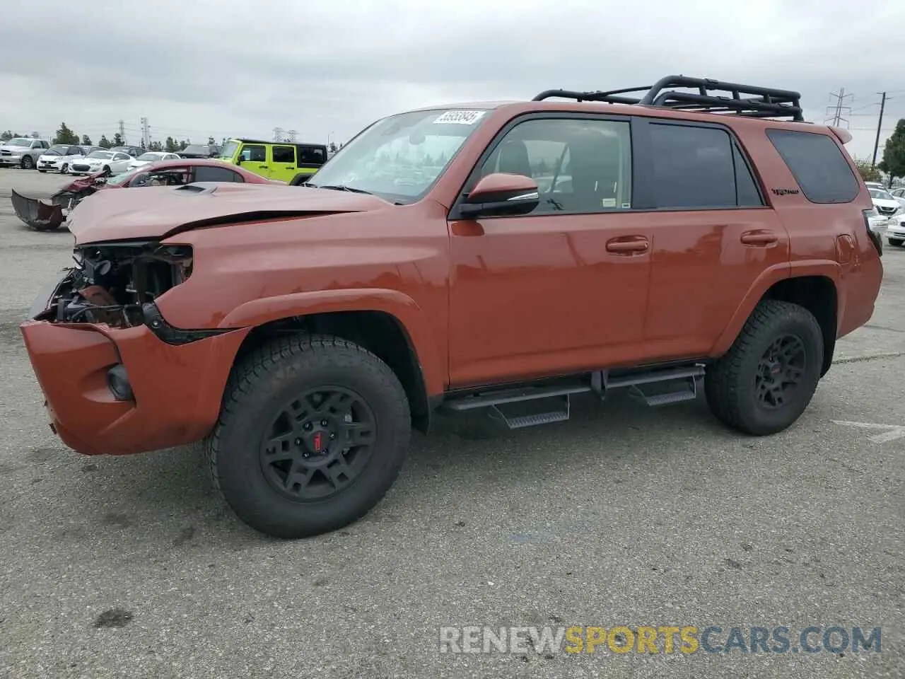 1 Photograph of a damaged car JTELU5JR0R6259444 TOYOTA 4RUNNER 2024