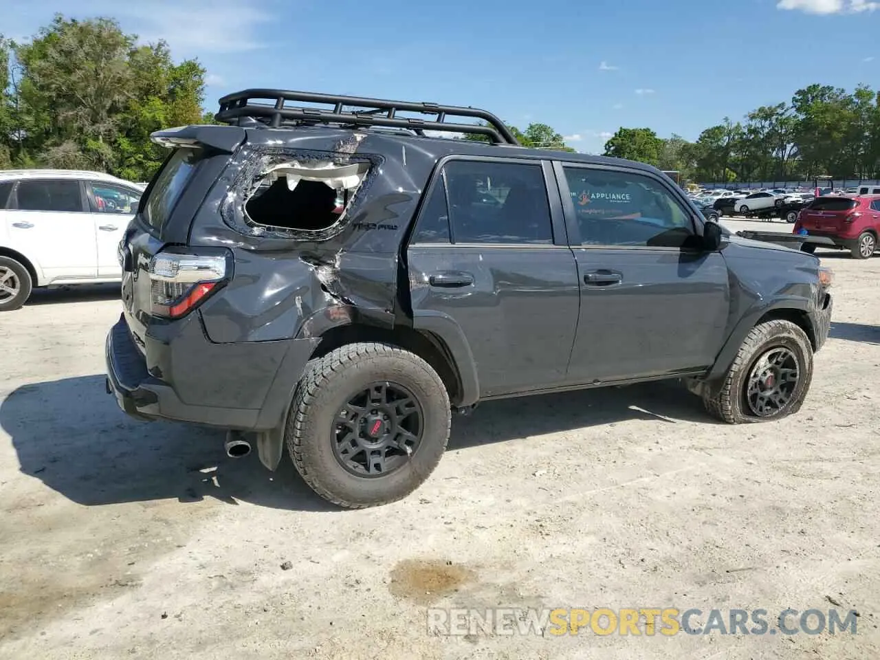 3 Photograph of a damaged car JTELU5JR3R6258627 TOYOTA 4RUNNER 2024