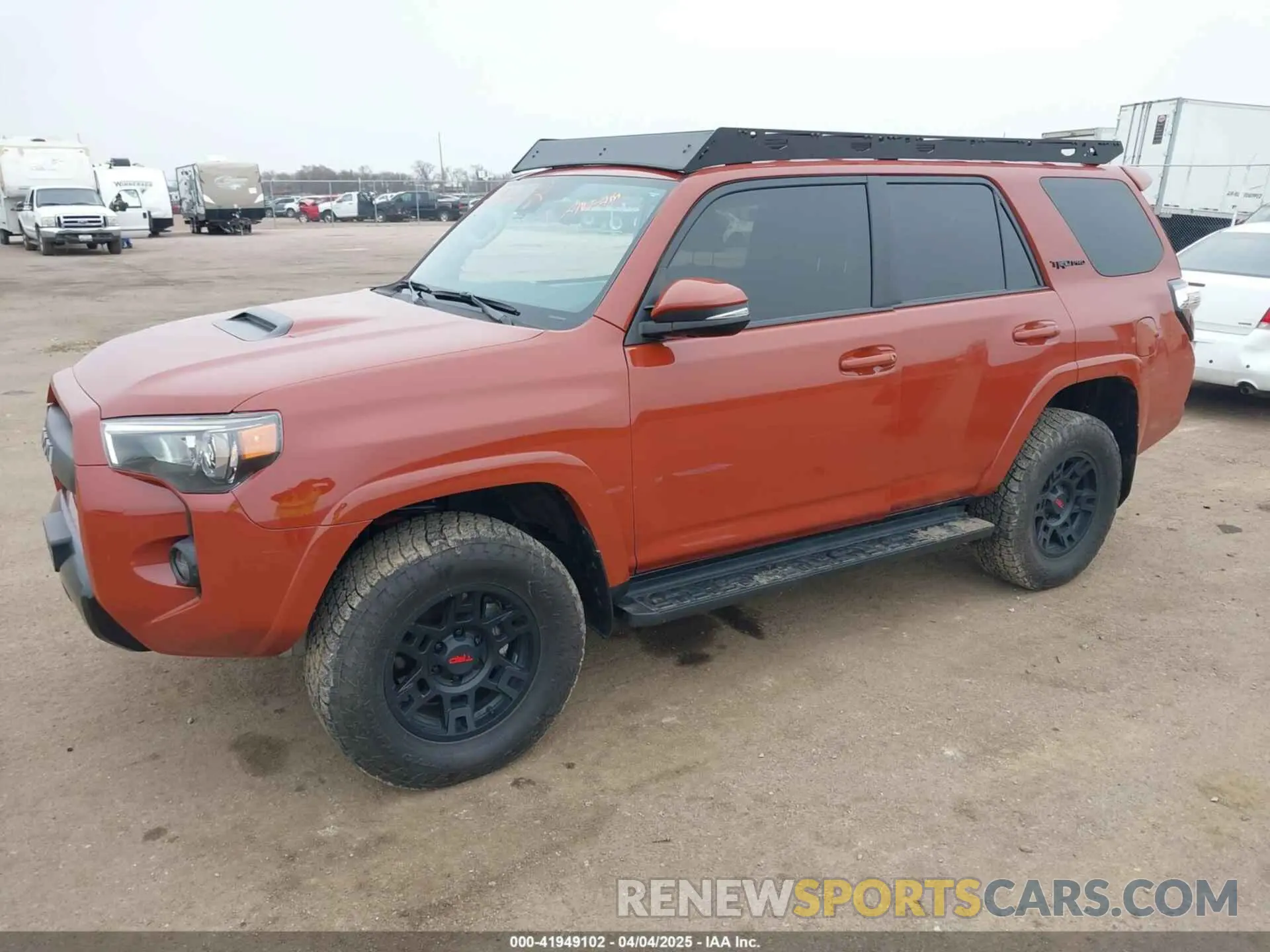 2 Photograph of a damaged car JTELU5JR4R6224048 TOYOTA 4RUNNER 2024