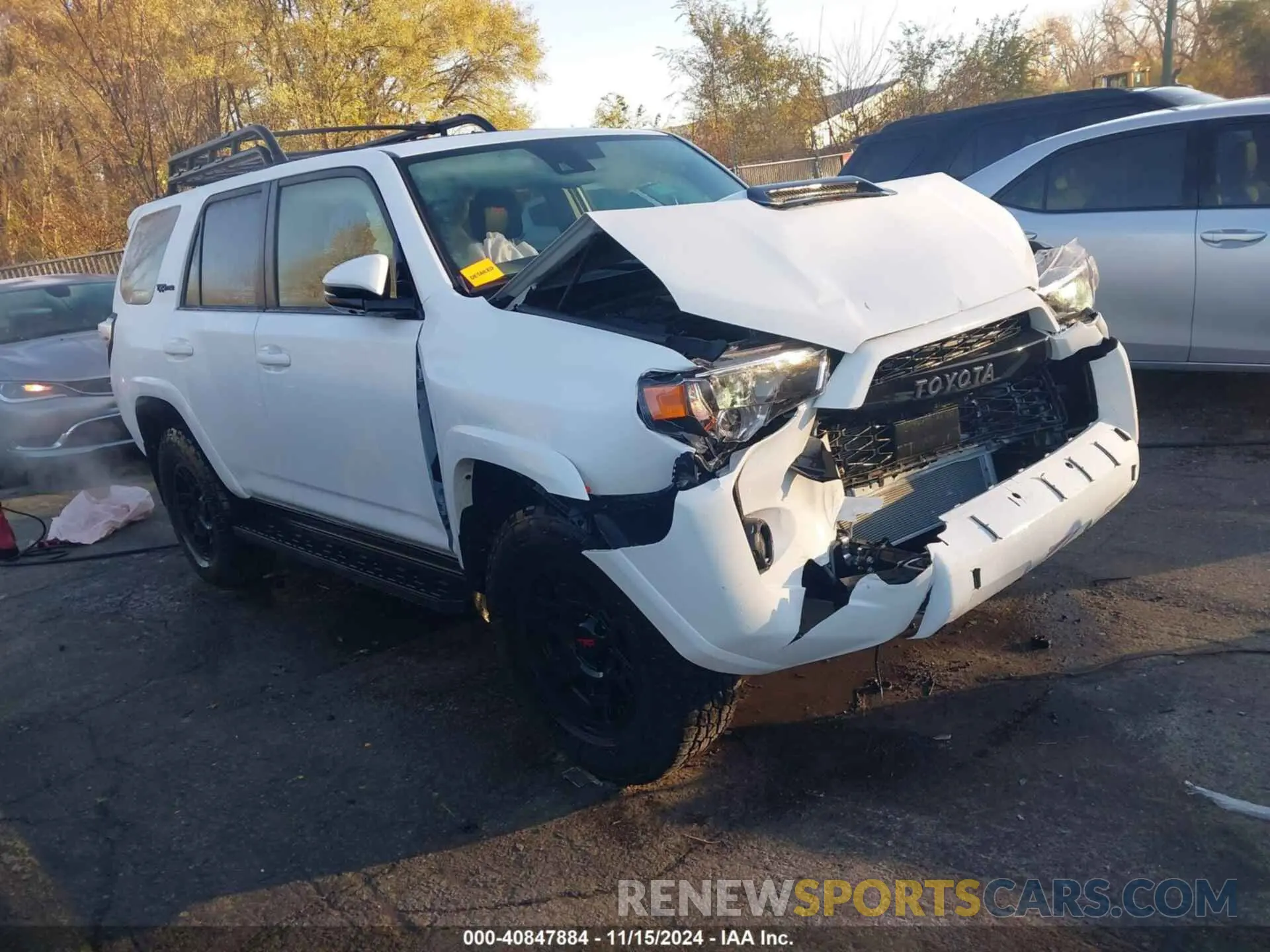 1 Photograph of a damaged car JTELU5JR7R6276290 TOYOTA 4RUNNER 2024