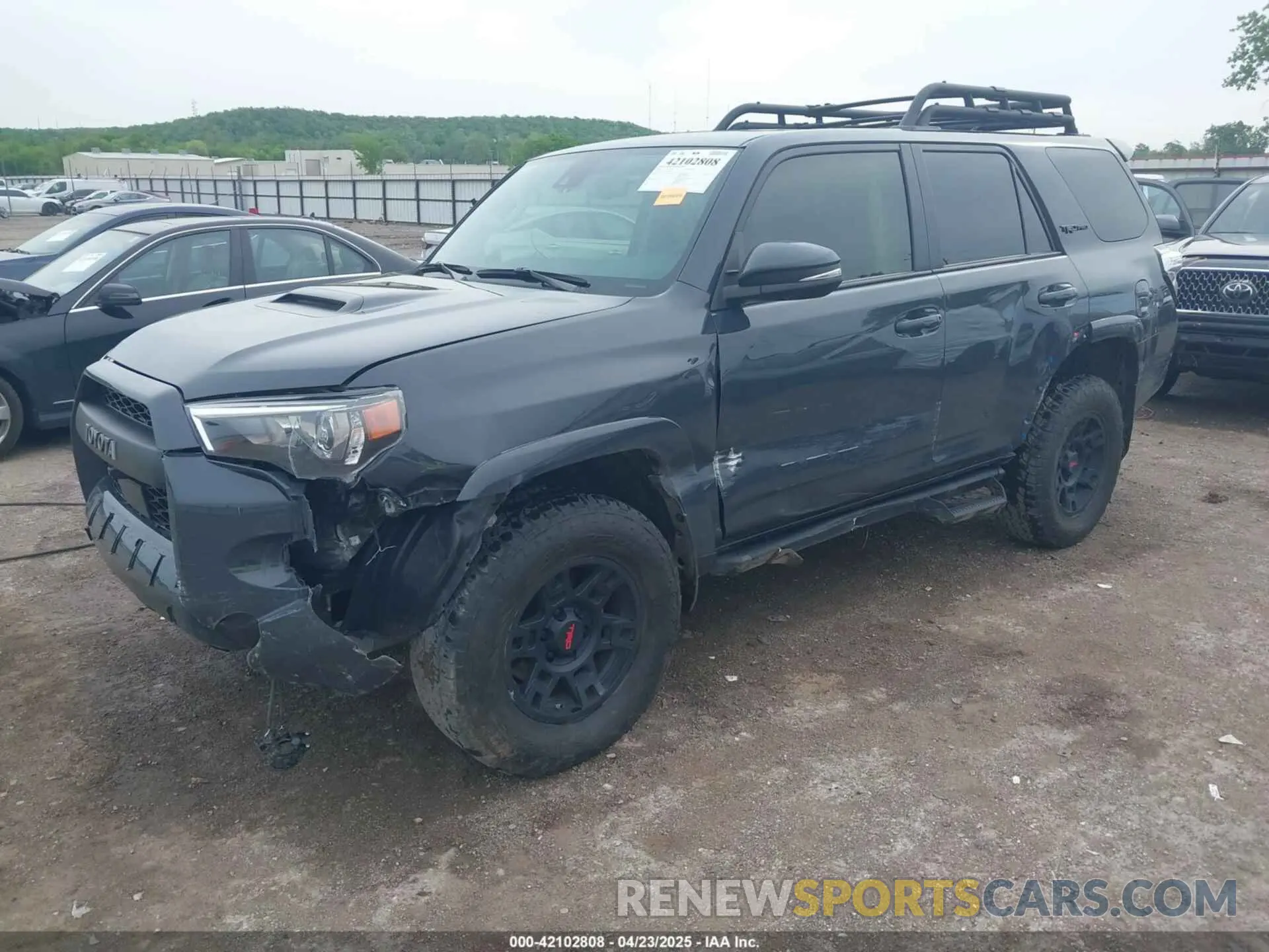 2 Photograph of a damaged car JTELU5JRXR6222451 TOYOTA 4RUNNER 2024