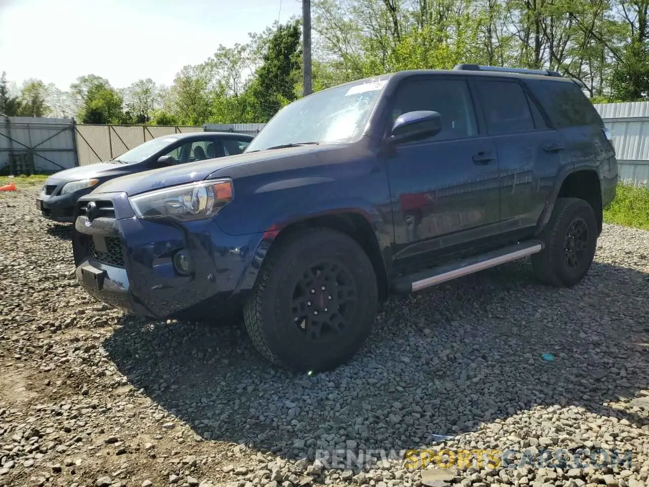 1 Photograph of a damaged car JTEMU5JR0R6301129 TOYOTA 4RUNNER 2024