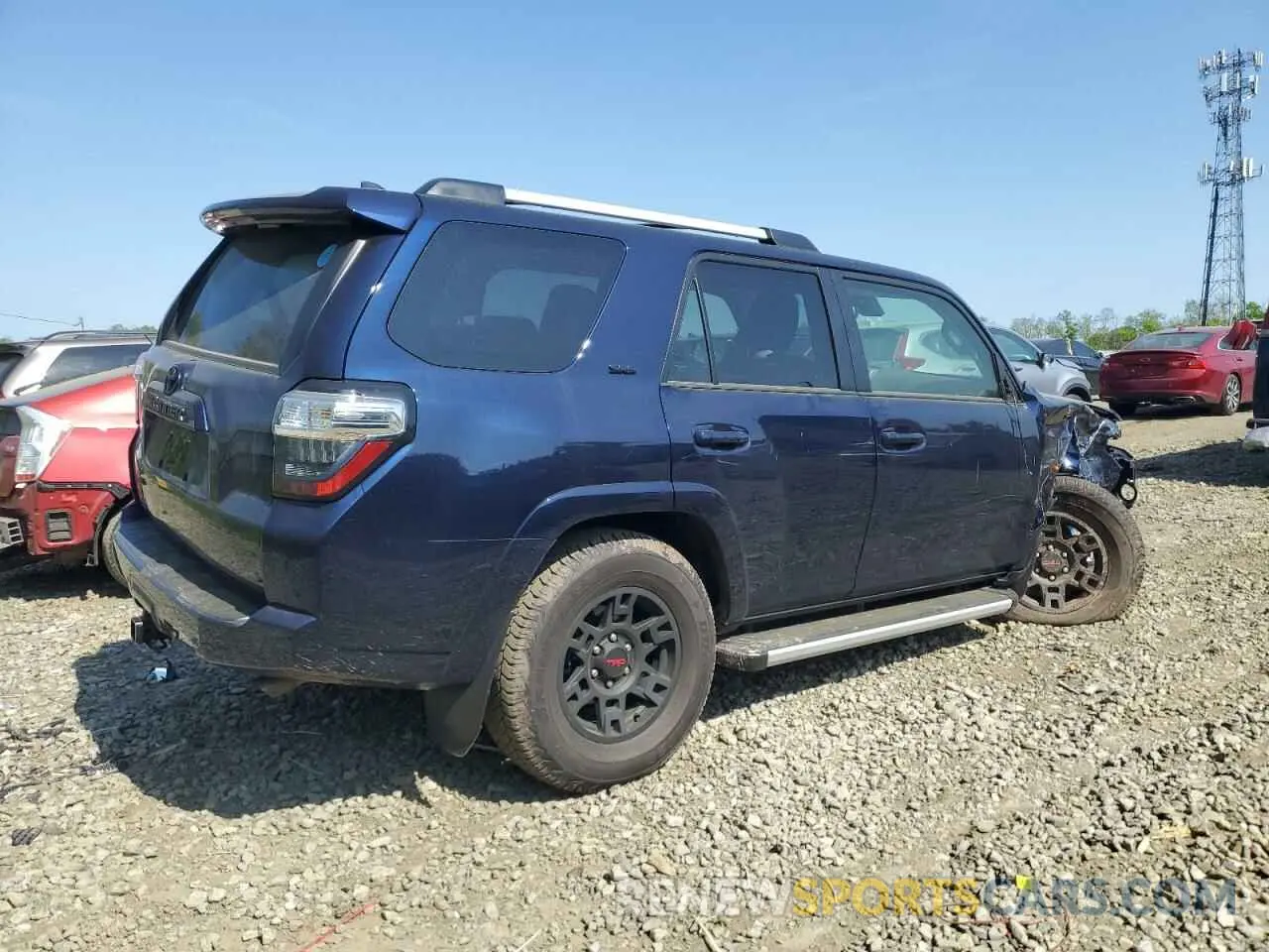 3 Photograph of a damaged car JTEMU5JR0R6301129 TOYOTA 4RUNNER 2024