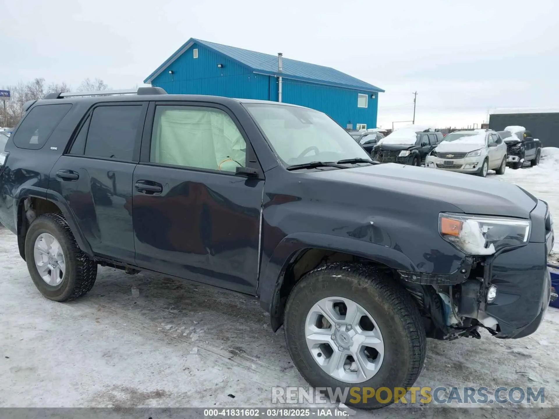 13 Photograph of a damaged car JTEMU5JR9R6266395 TOYOTA 4RUNNER 2024