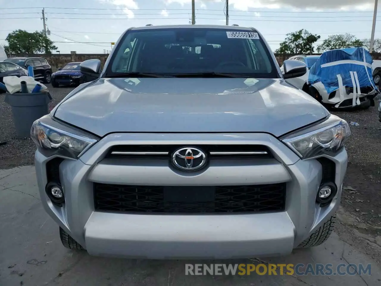 5 Photograph of a damaged car JTEMU5JRXR6240081 TOYOTA 4RUNNER 2024