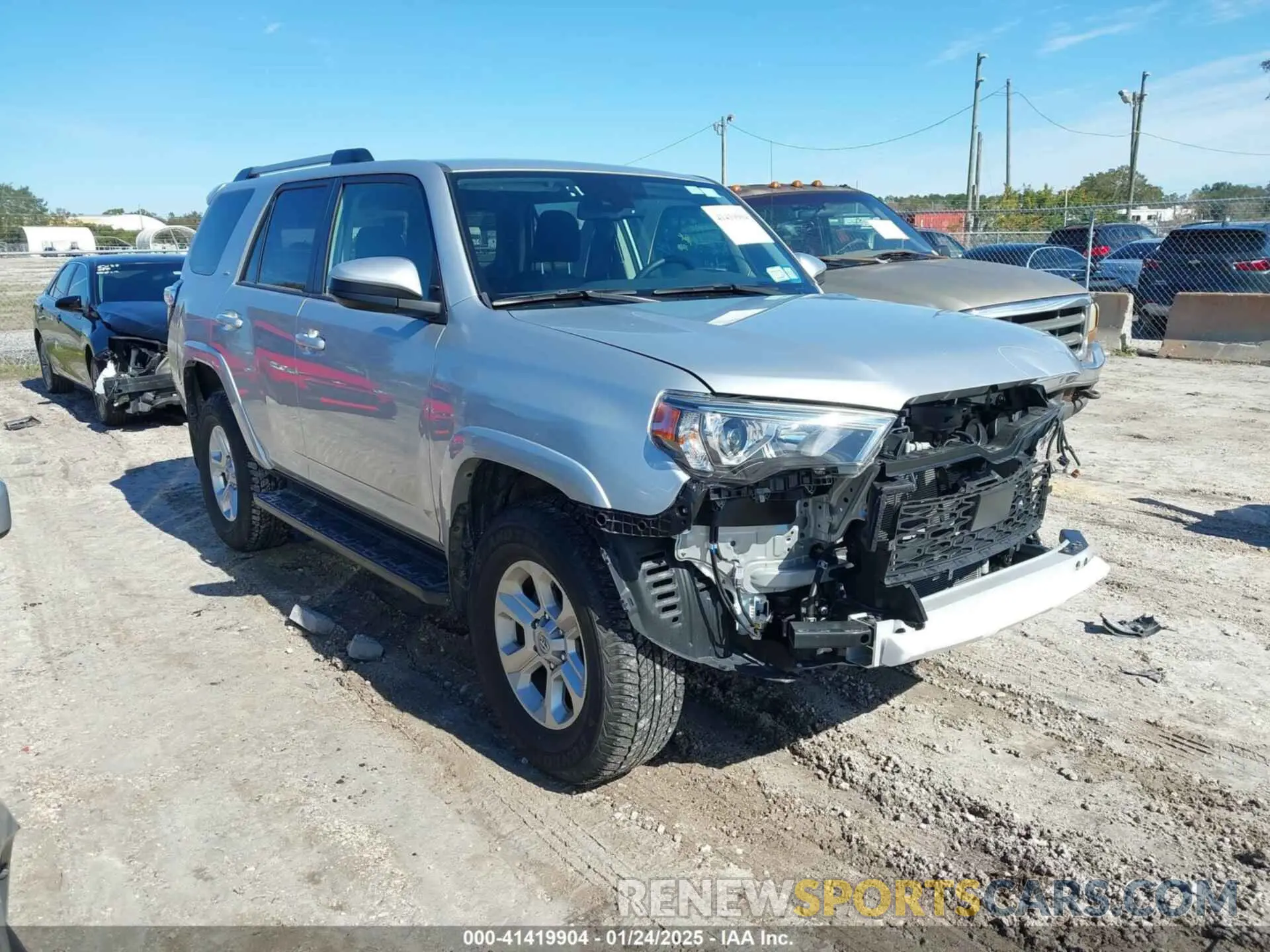 1 Photograph of a damaged car JTEMU5JRXR6259326 TOYOTA 4RUNNER 2024