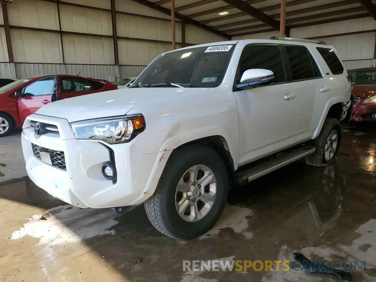 1 Photograph of a damaged car JTENU5JR2R6222551 TOYOTA 4RUNNER 2024