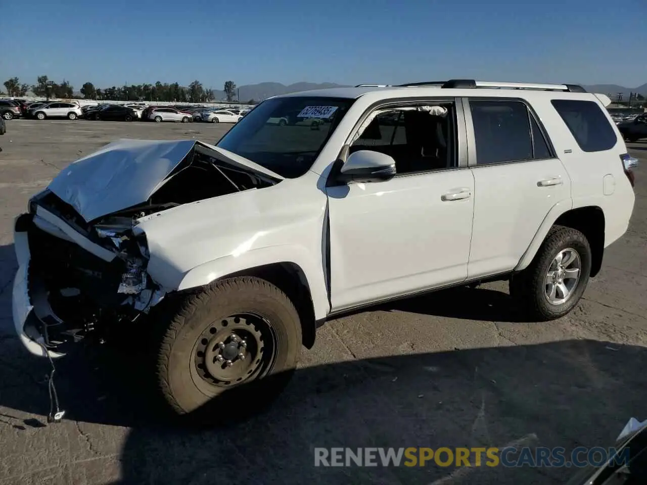 1 Photograph of a damaged car JTENU5JR2R6291580 TOYOTA 4RUNNER 2024