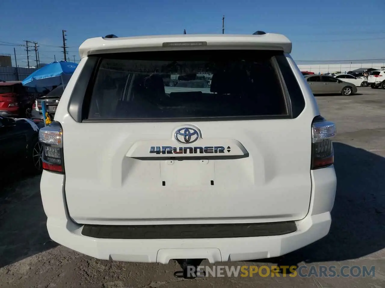 6 Photograph of a damaged car JTENU5JR2R6291580 TOYOTA 4RUNNER 2024