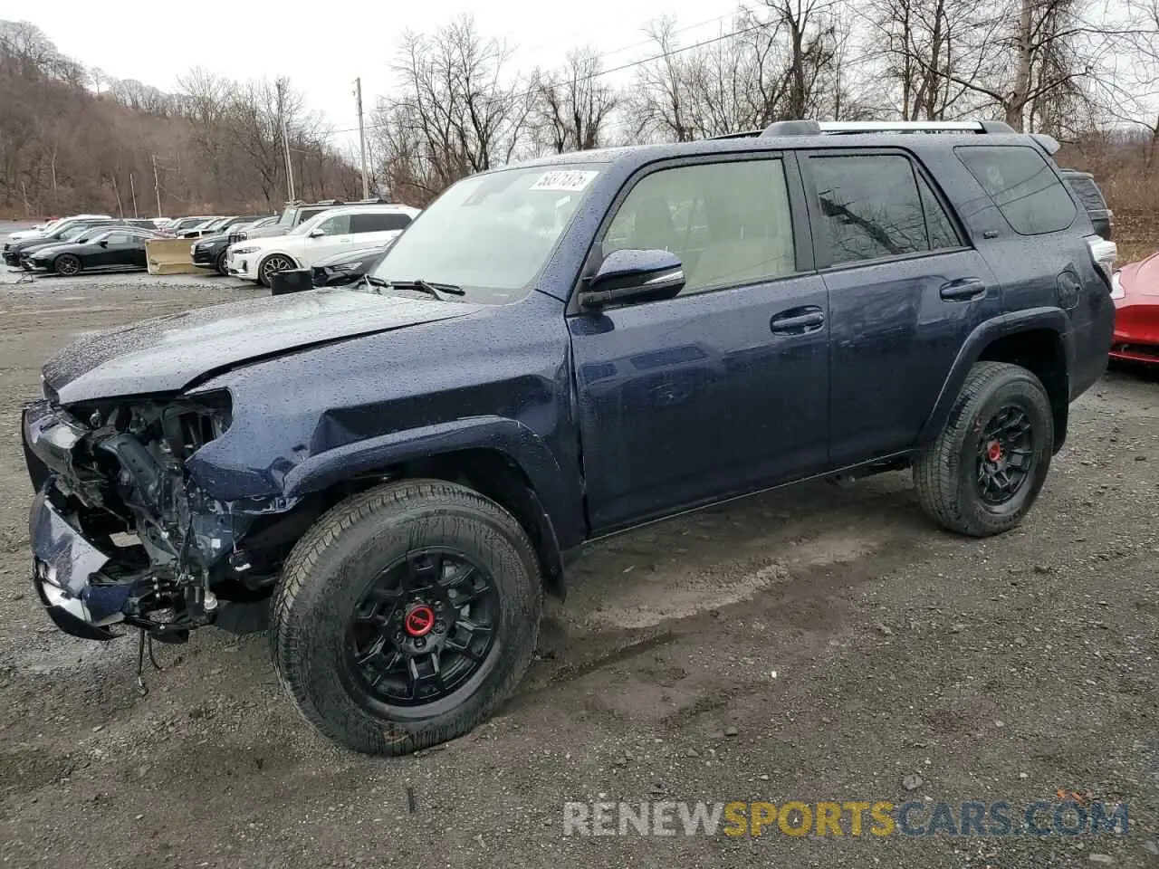 1 Photograph of a damaged car JTENU5JR3R6251766 TOYOTA 4RUNNER 2024