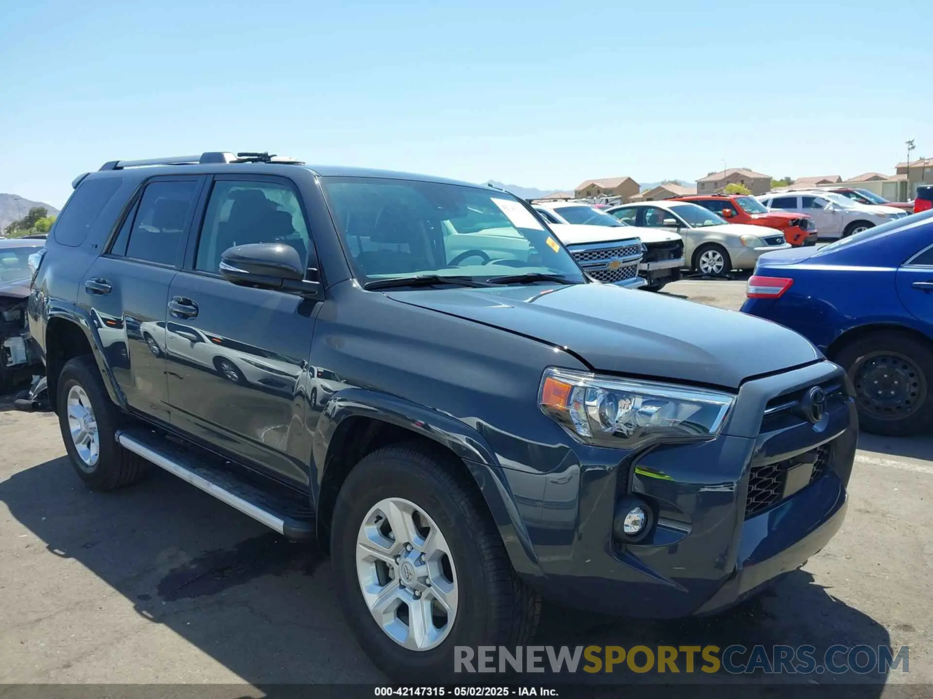 1 Photograph of a damaged car JTENU5JR3R6299316 TOYOTA 4RUNNER 2024