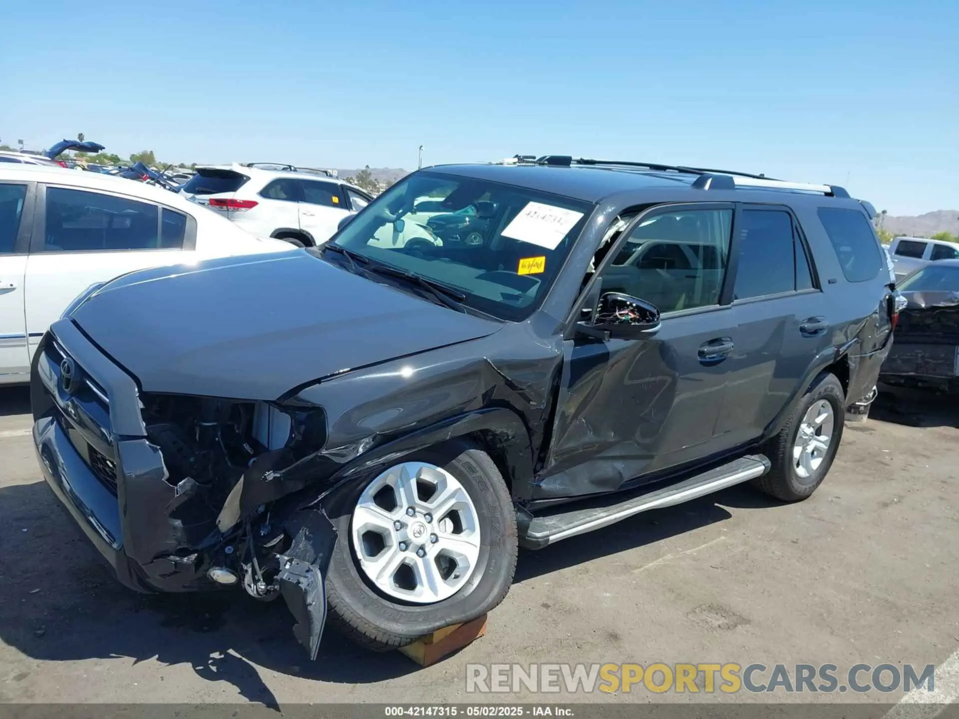 6 Photograph of a damaged car JTENU5JR3R6299316 TOYOTA 4RUNNER 2024
