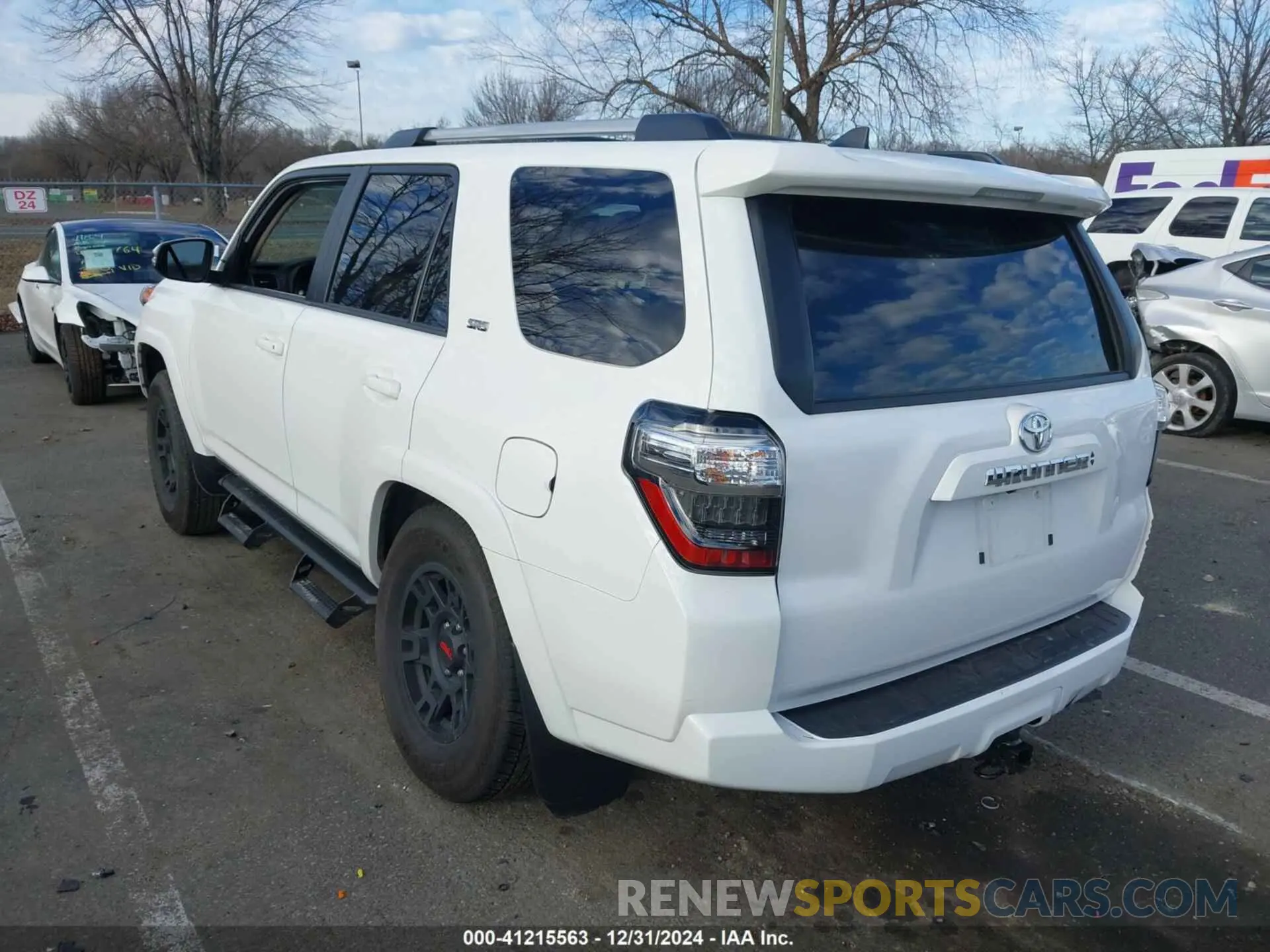 3 Photograph of a damaged car JTENU5JR6R6278704 TOYOTA 4RUNNER 2024
