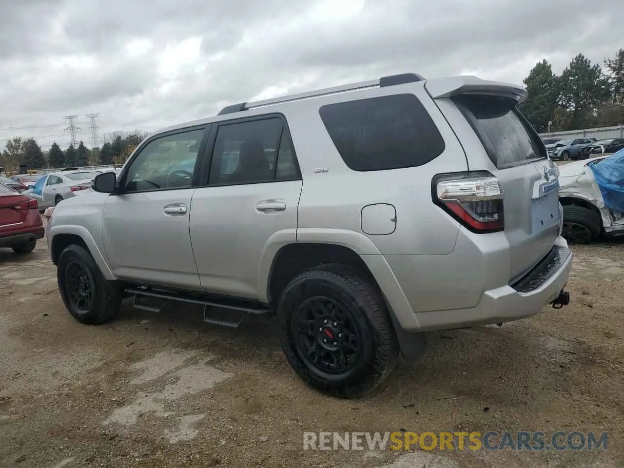 2 Photograph of a damaged car JTENU5JR7R6223176 TOYOTA 4RUNNER 2024