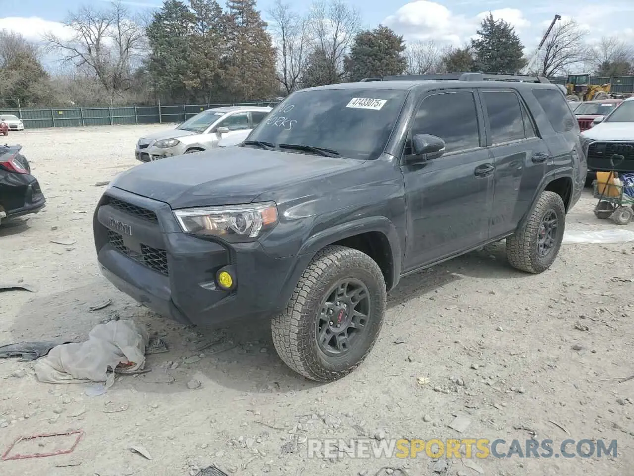 1 Photograph of a damaged car JTENU5JR7R6234162 TOYOTA 4RUNNER 2024