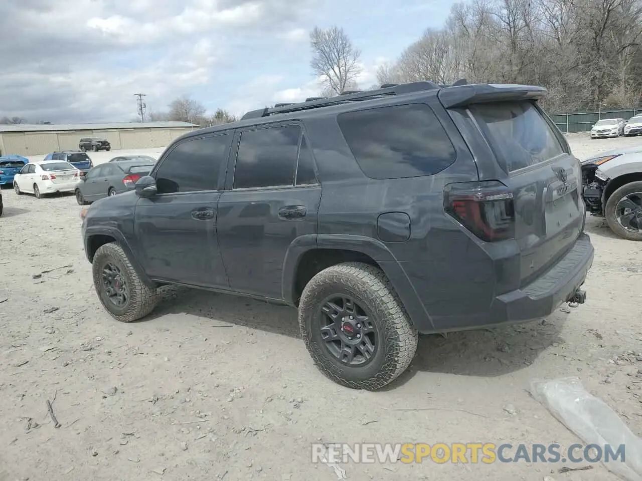 2 Photograph of a damaged car JTENU5JR7R6234162 TOYOTA 4RUNNER 2024