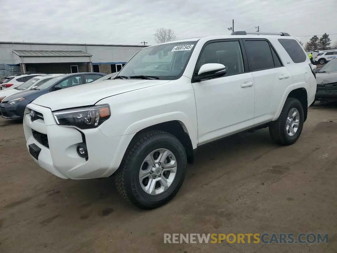 1 Photograph of a damaged car JTENU5JR7R6288805 TOYOTA 4RUNNER 2024