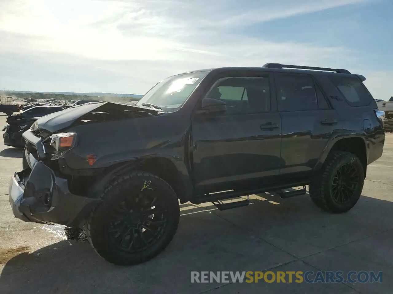 1 Photograph of a damaged car JTEPU5JR5R6273440 TOYOTA 4RUNNER 2024