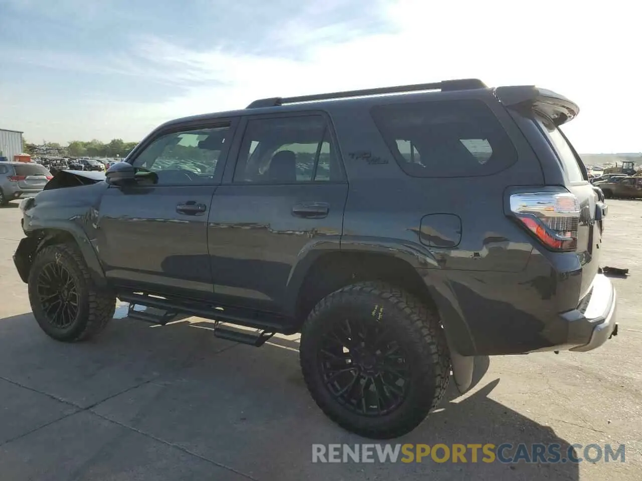 2 Photograph of a damaged car JTEPU5JR5R6273440 TOYOTA 4RUNNER 2024