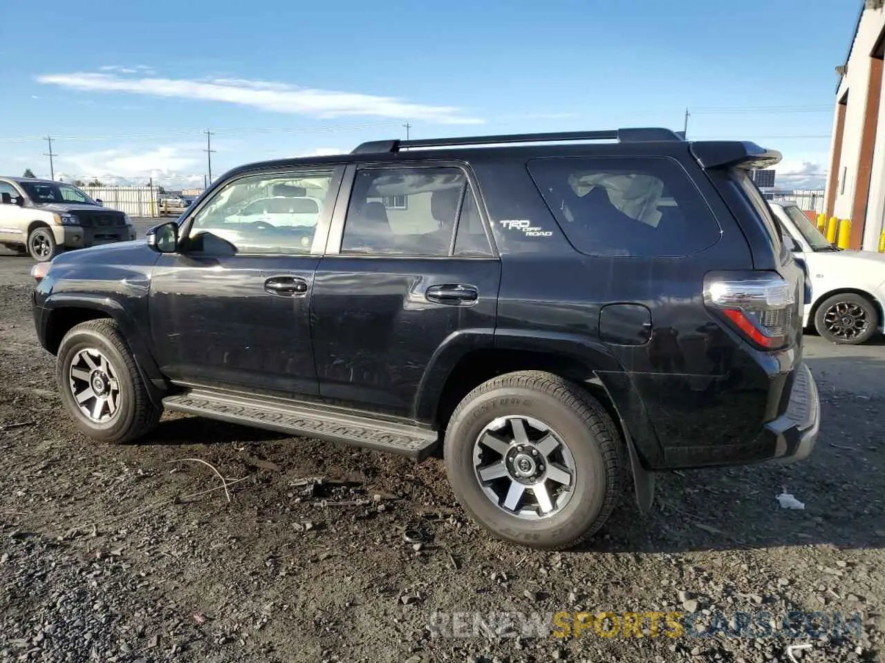 2 Photograph of a damaged car JTEPU5JR5R6285930 TOYOTA 4RUNNER 2024