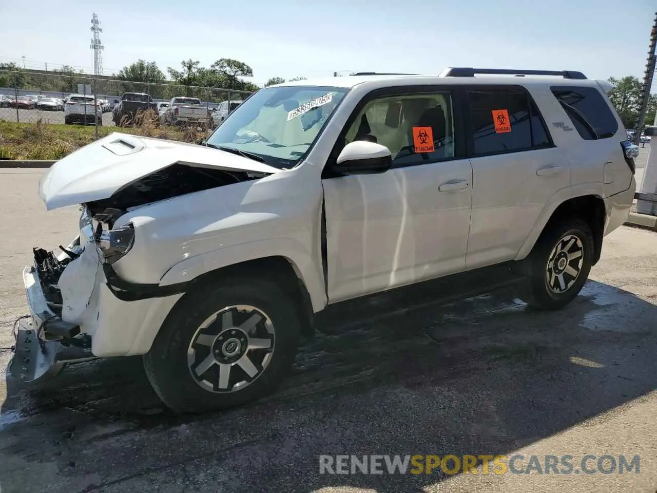 1 Photograph of a damaged car JTEPU5JR8R6235765 TOYOTA 4RUNNER 2024