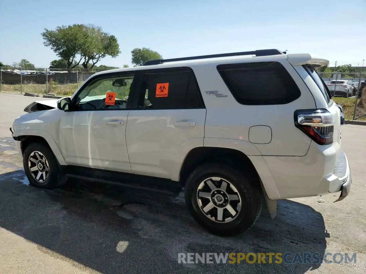 2 Photograph of a damaged car JTEPU5JR8R6235765 TOYOTA 4RUNNER 2024