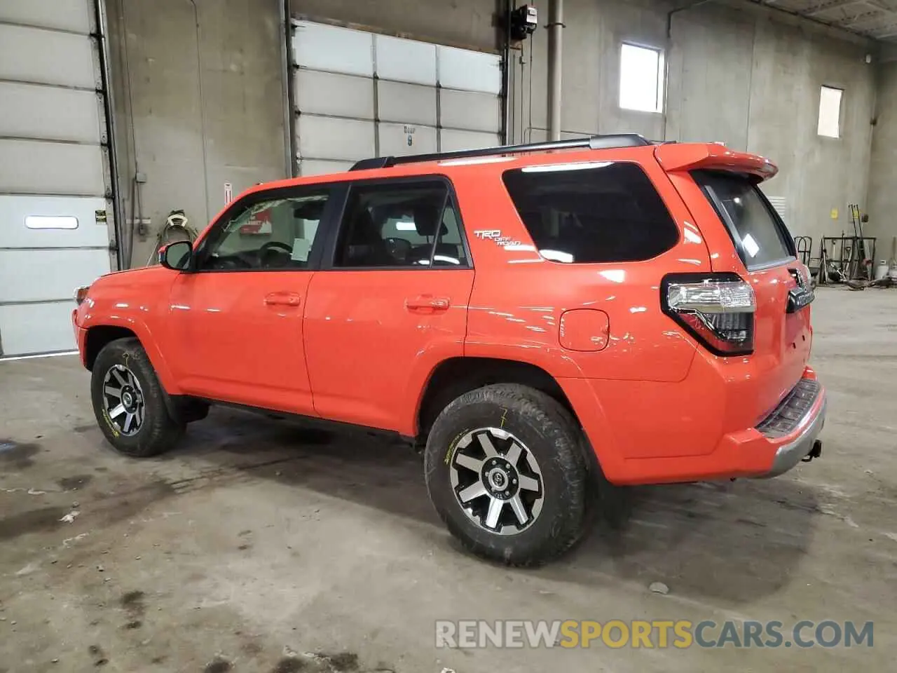 2 Photograph of a damaged car JTEPU5JRXR6217722 TOYOTA 4RUNNER 2024