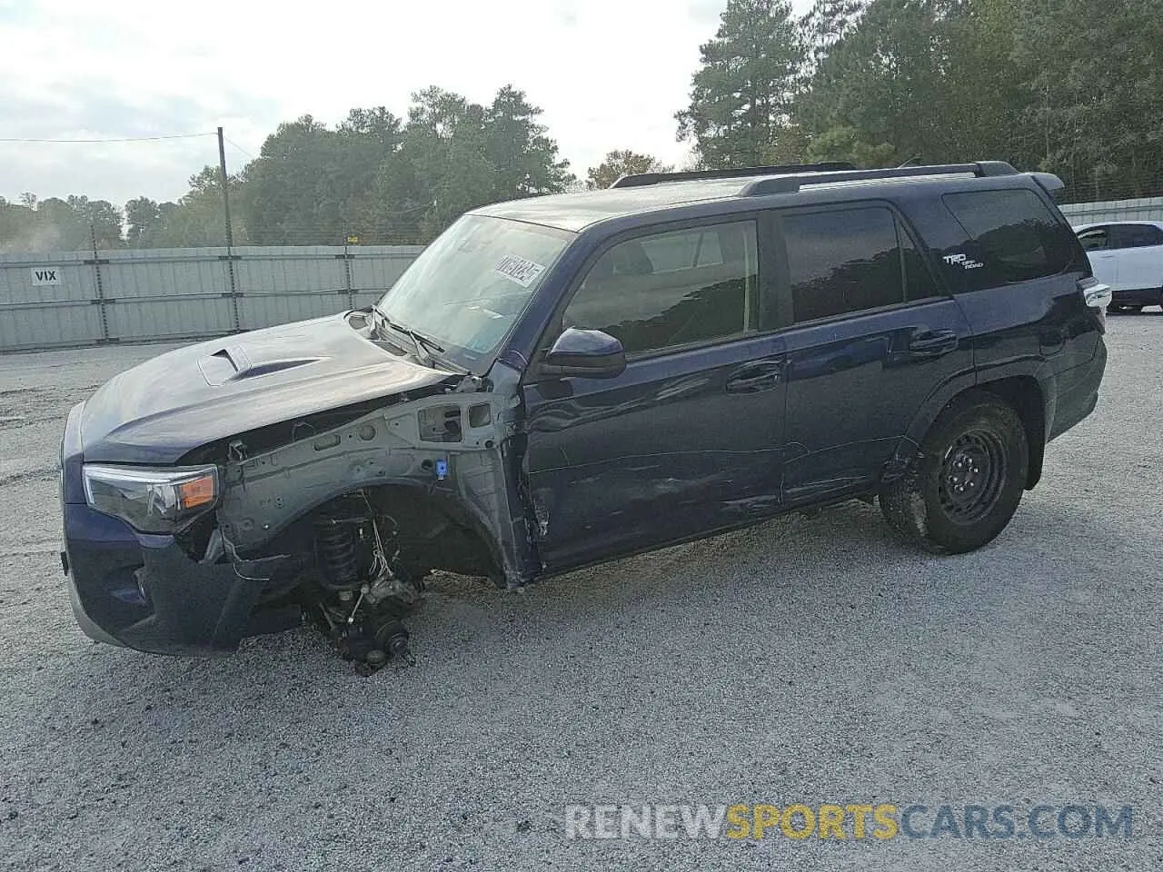 1 Photograph of a damaged car JTEPU5JRXR6232074 TOYOTA 4RUNNER 2024