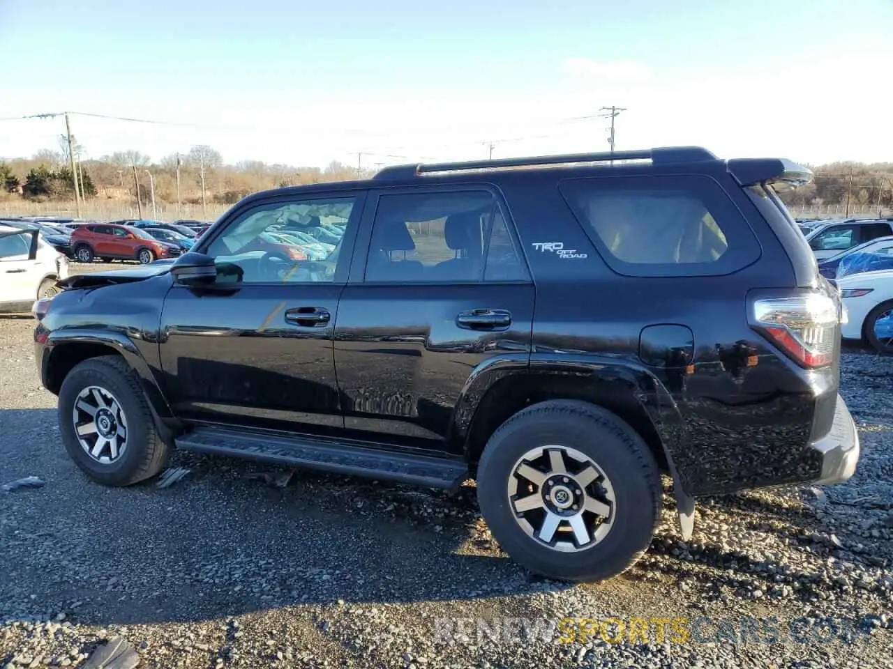 2 Photograph of a damaged car JTEPU5JRXR6271523 TOYOTA 4RUNNER 2024